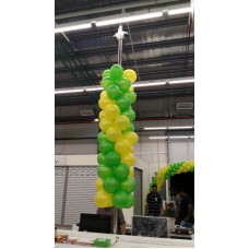 Balloon garland decoration for Hypermarket